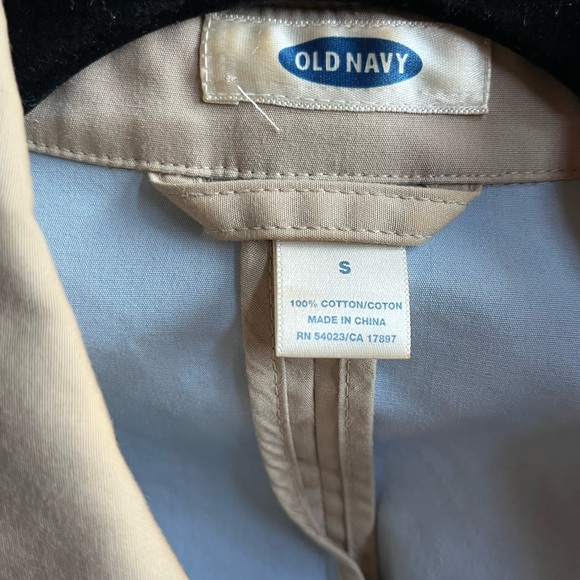 Old Navy trench coat - Picture 3 of 4